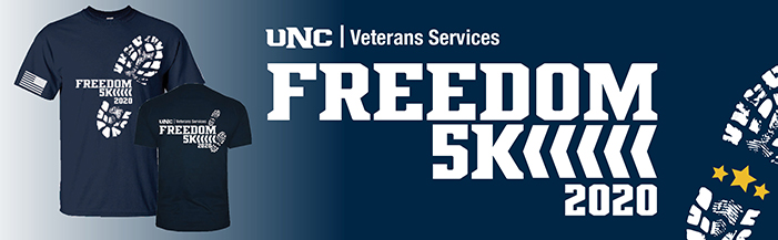 Freedom 5K with tshirt sample
