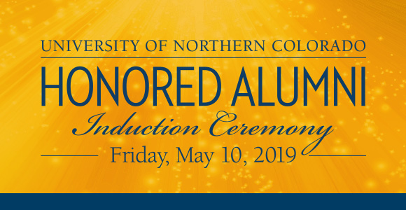 Honored Alumni Ceremony Friday, May 10, 2019