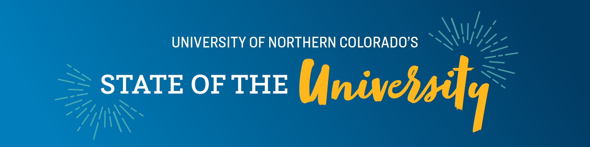 UNCO State of the University
